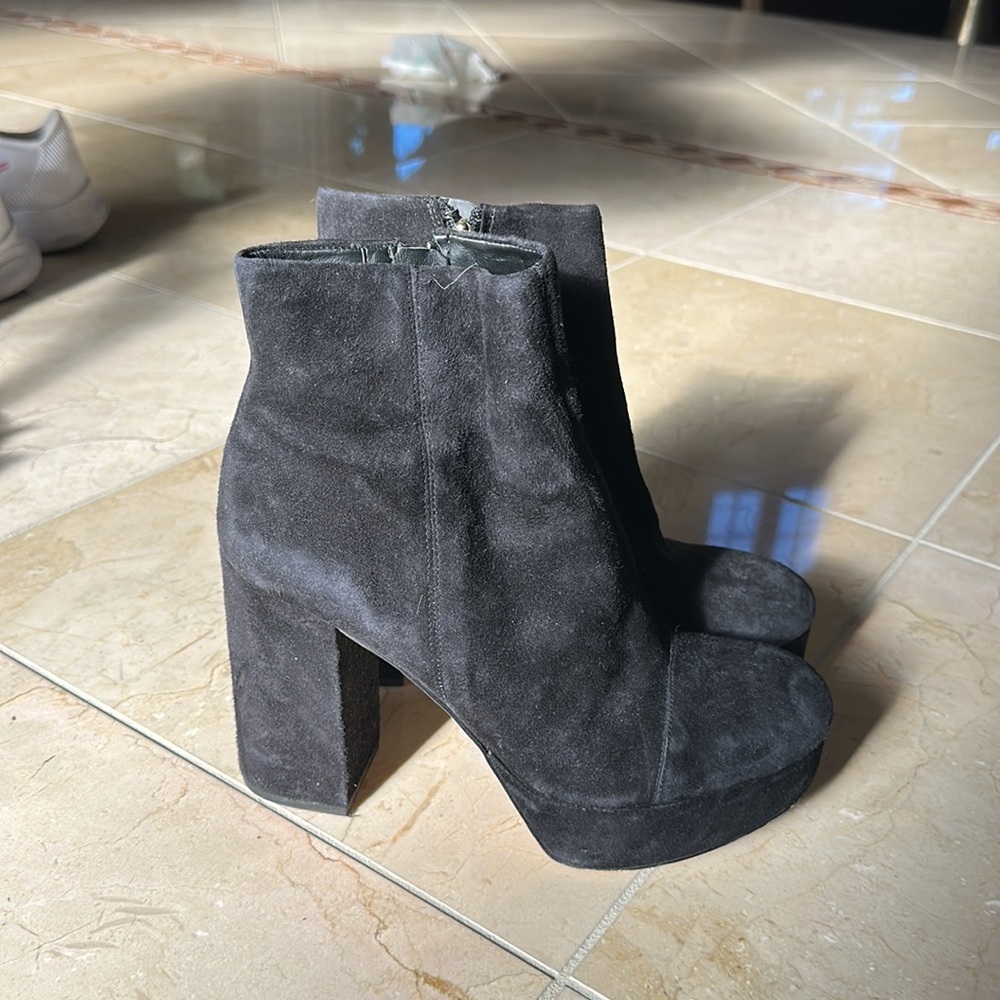 Sam Edelman Suede Platform Booties - image 3